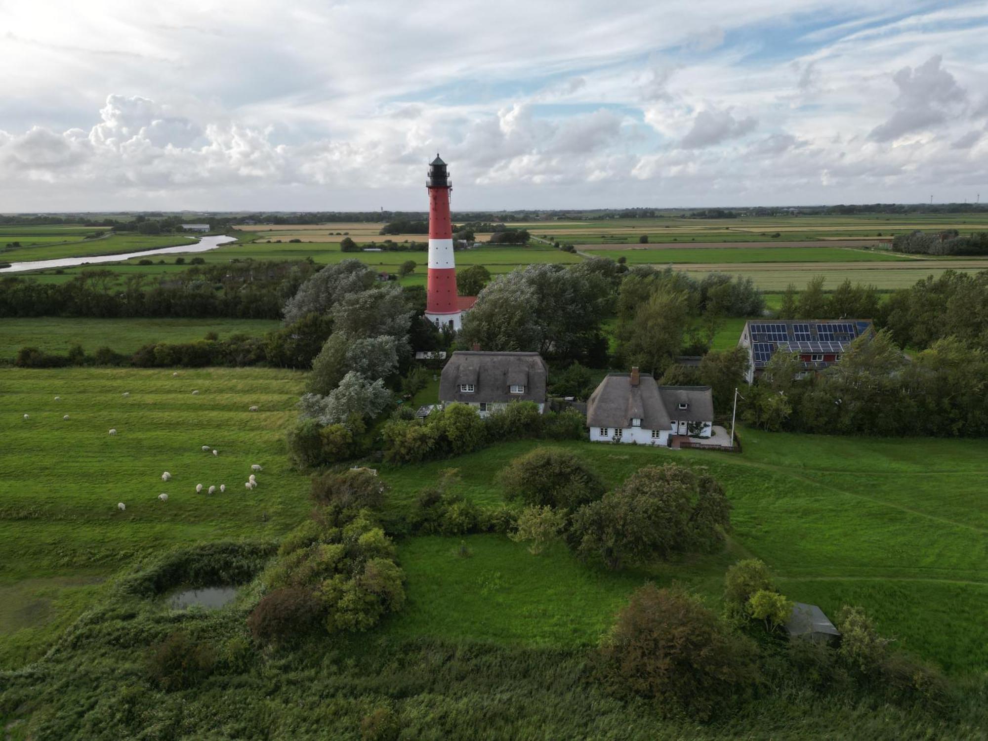 Appartamento Haus Am Leuchtturm Pellworm Esterno foto